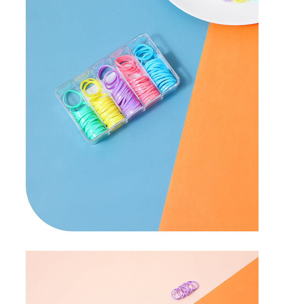 MINISO DISPOSABLE SMALL RUBBER BAND,150 ( ASSORTED ) 2007142810106 DISPOSABLE RUBBER BAND