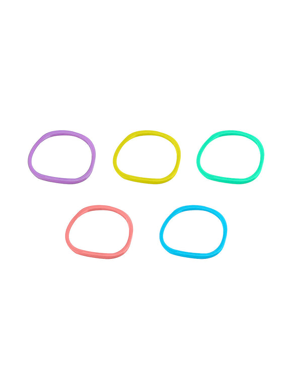 MINISO DISPOSABLE SMALL RUBBER BAND,150 ( ASSORTED ) 2007142810106 DISPOSABLE RUBBER BAND