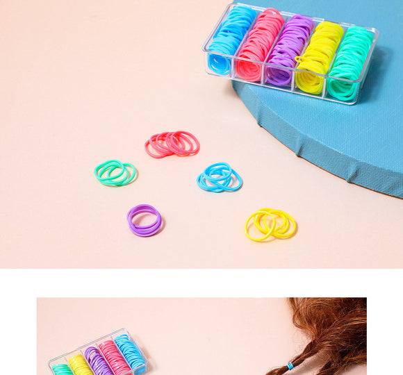 MINISO DISPOSABLE SMALL RUBBER BAND,150 ( ASSORTED ) 2007142810106 DISPOSABLE RUBBER BAND