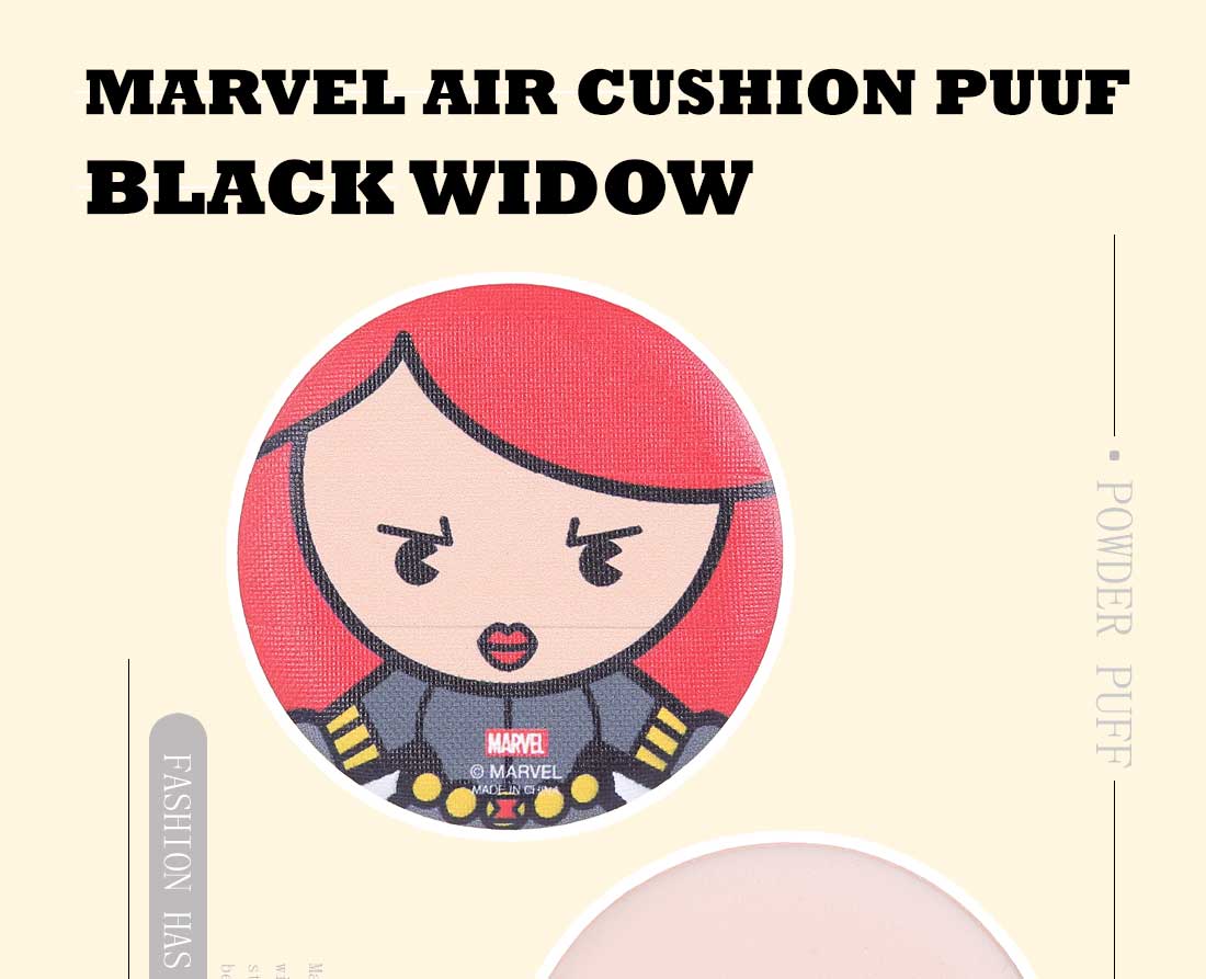 Miniso Marvel Air Cushion Puff-Black Widow 2007145410105