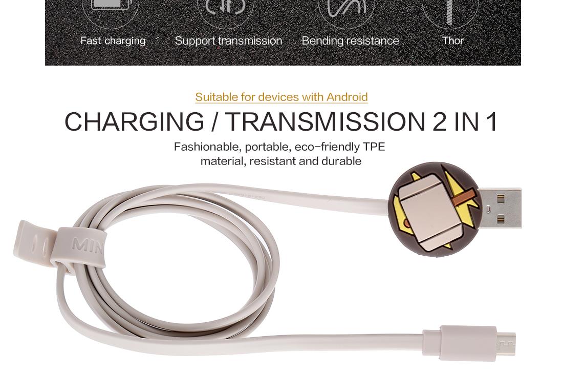 Miniso MARVEL Android Data Cable 2007168613101