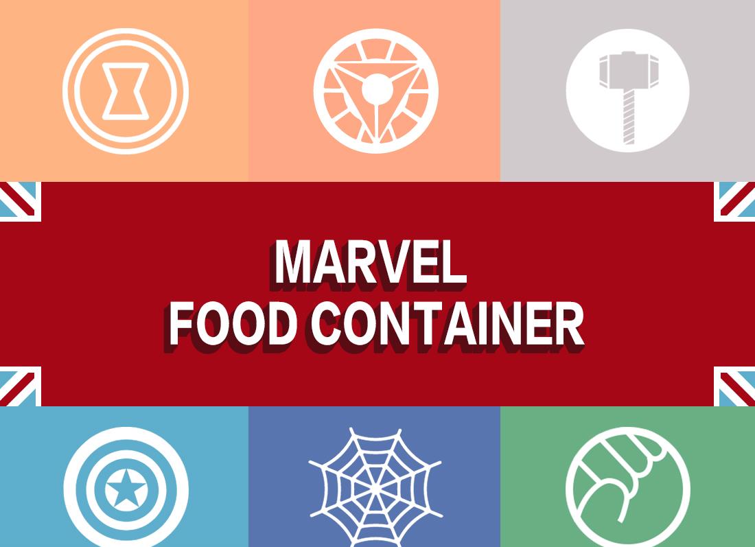 Miniso MARVEL Food Container 2007236210102