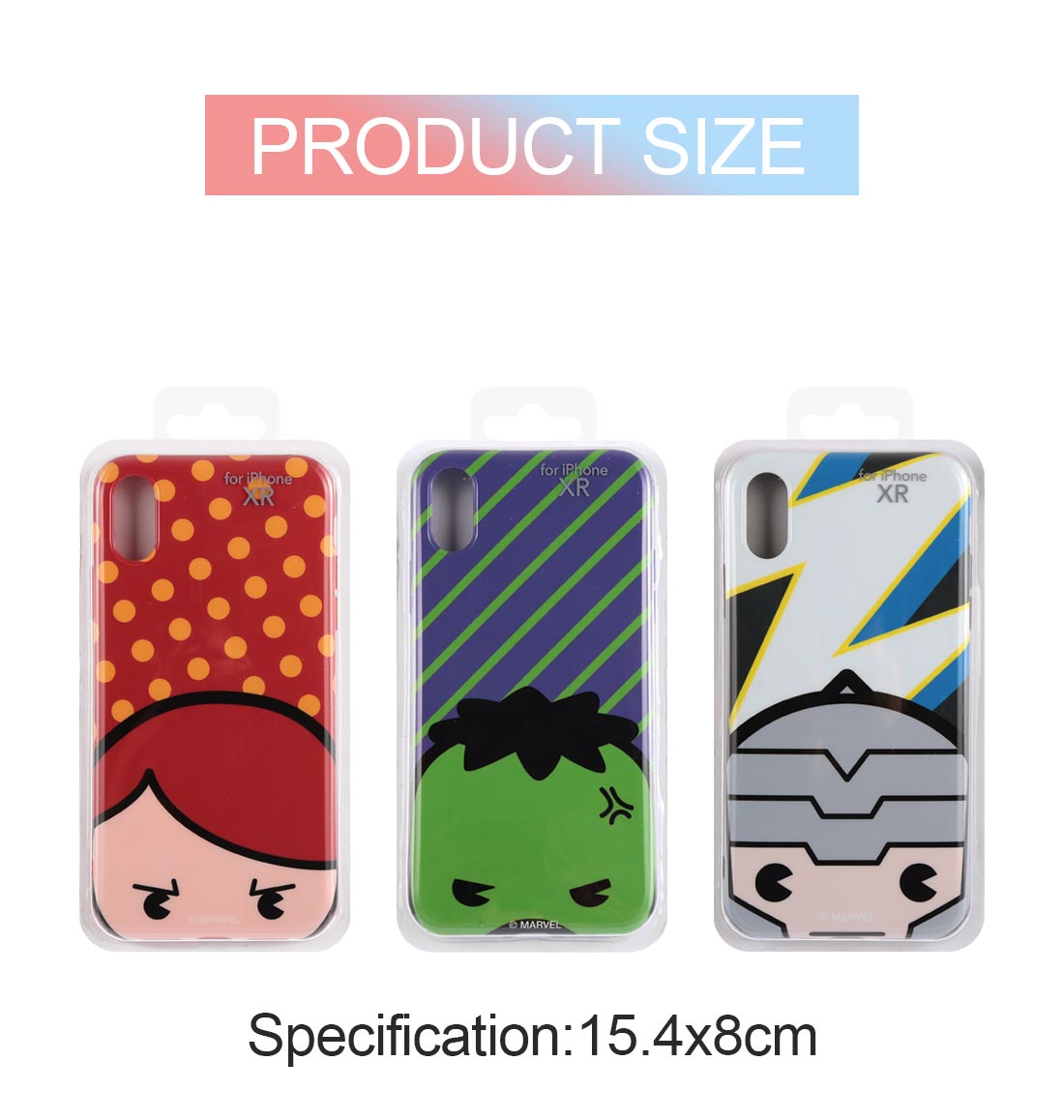 Miniso MARVEL Phone Case for iPhone XR 2007281112109