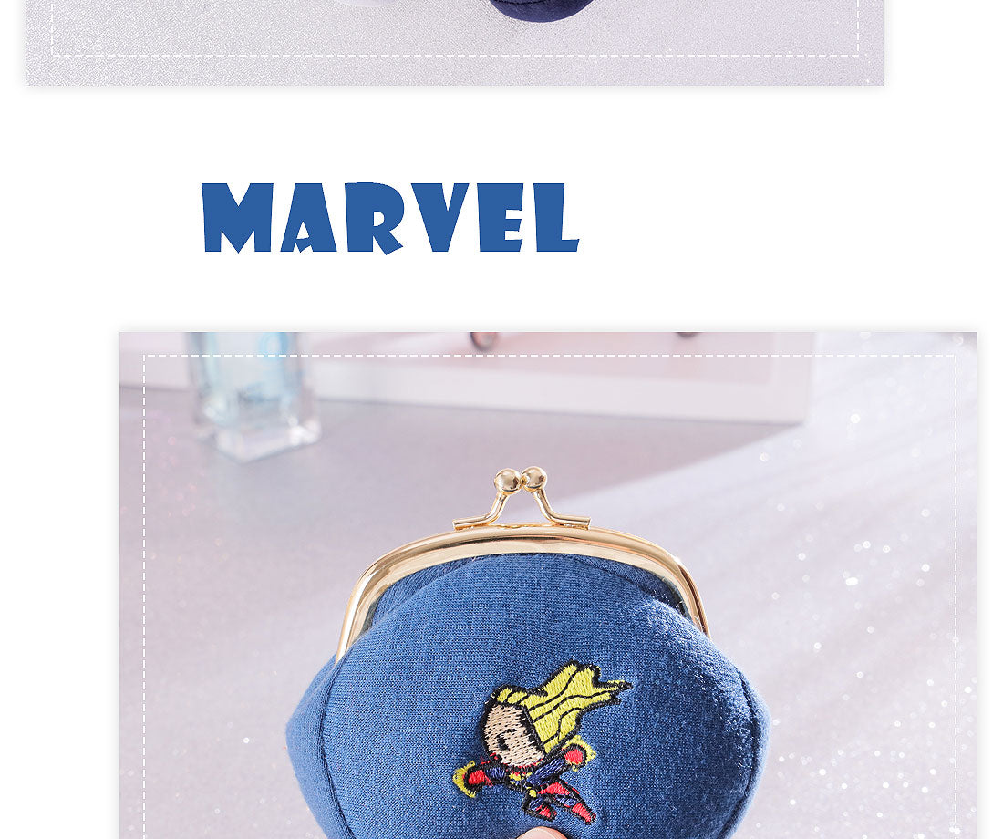 MINISO MARVEL-Coins Purse Jewllery Pouch for Women, Light Grey - Walmart.com