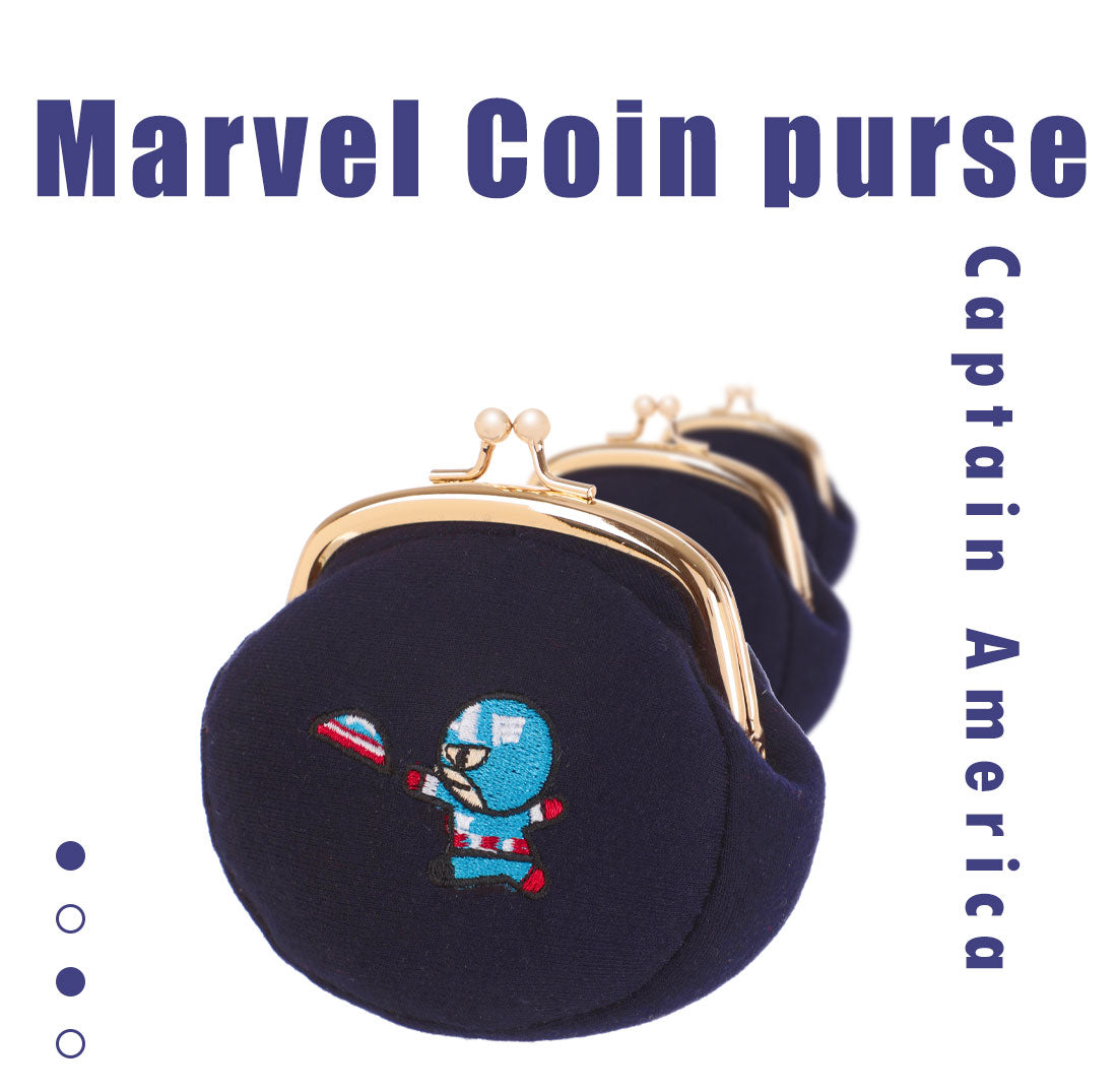 Miniso MARVEL Coin Purse,Captain America 2007312713107