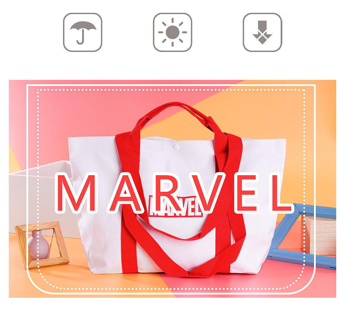 Miniso MARVEL Shoulder Bag,White&Red 2007313212104