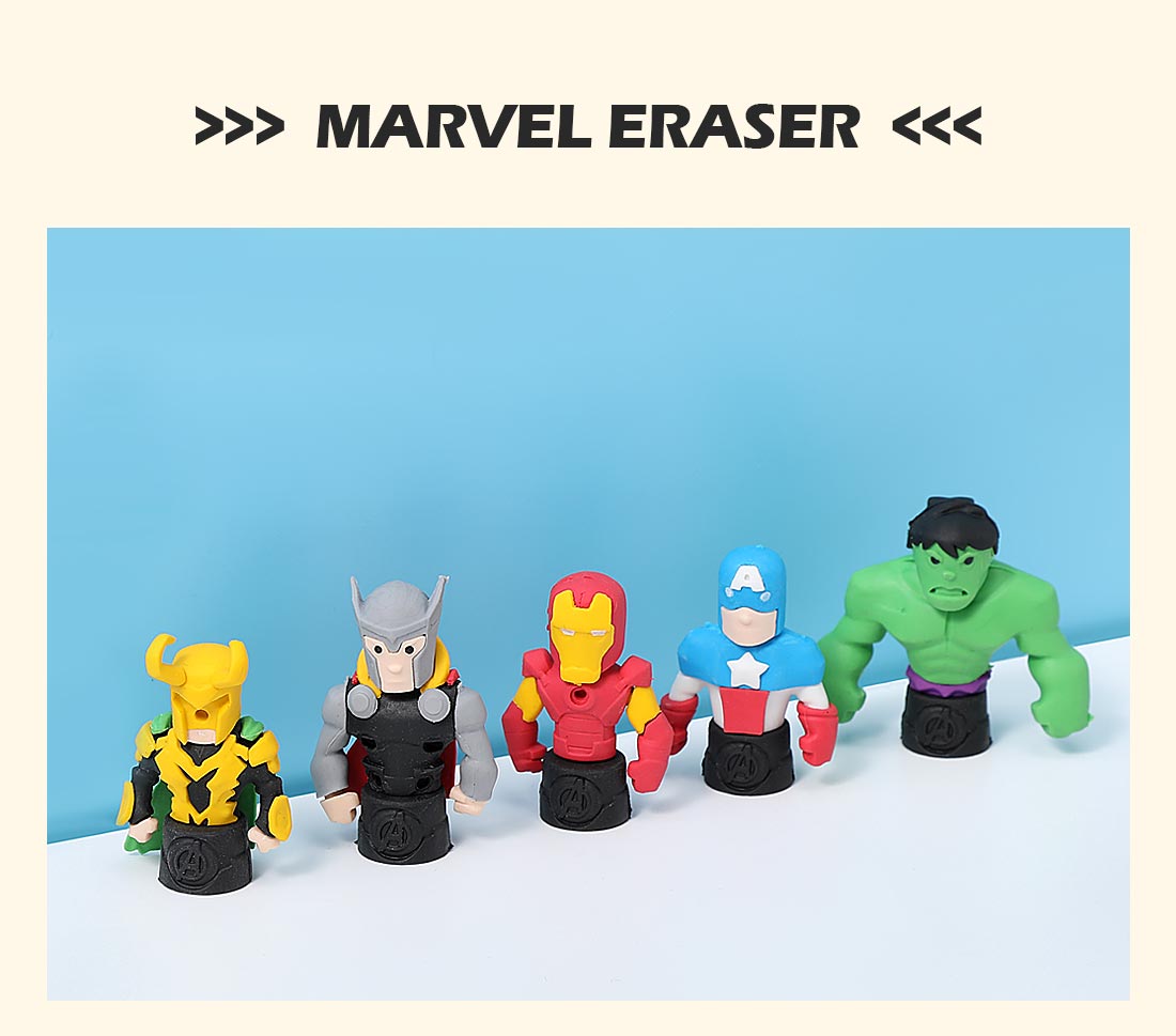 Miniso Marvel Eraser 2007537712107-6