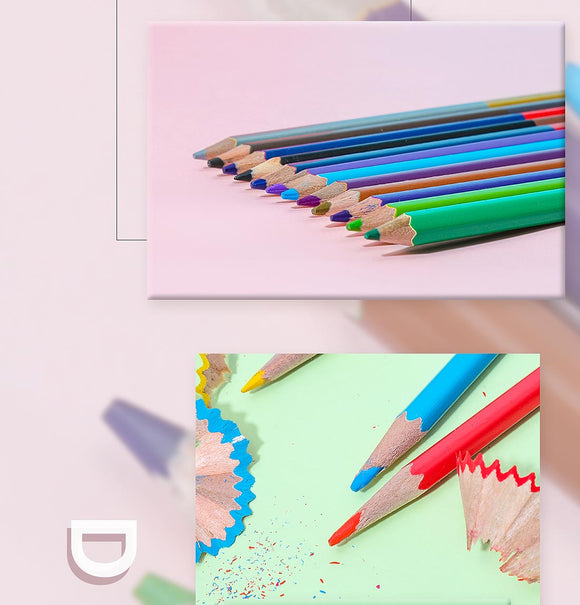 MINISO DOUBLE-HEADED COLOR PENCIL 2007732210101 COLORED PENCIL