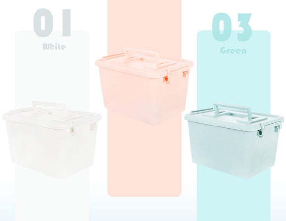 MINISO STORAGE BOX(PINK) 2008103511100 SUNDRIES STORAGE