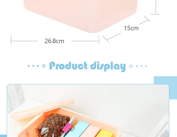 MINISO STORAGE BOX(PINK) 2008103511100 SUNDRIES STORAGE