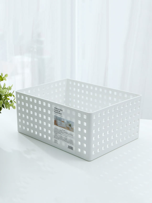 MINISO STACKABLE STORAGE BOX (TALL) (LARGE) 2008109110109 SUNDRIES STORAGE