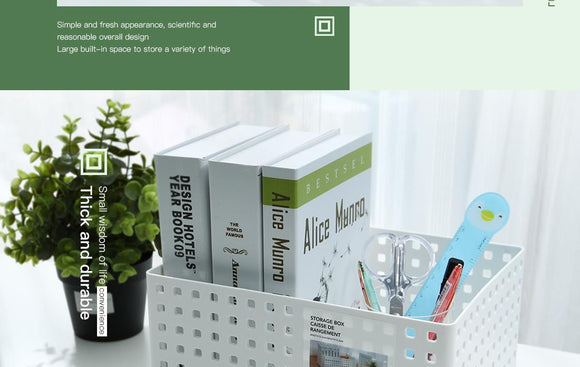 MINISO STACKABLE STORAGE BOX (TALL) (LARGE) 2008109110109 SUNDRIES STORAGE