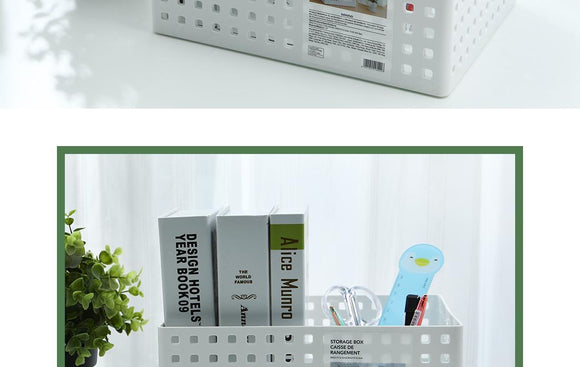 MINISO STACKABLE STORAGE BOX (TALL) (LARGE) 2008109110109 SUNDRIES STORAGE