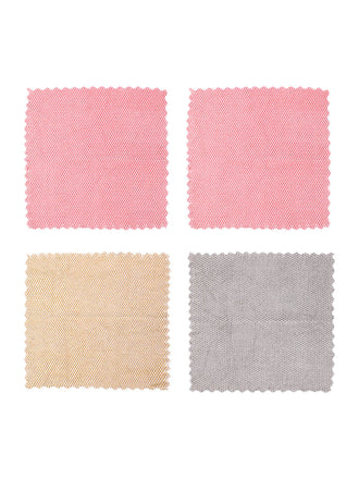 MINISO PEARL SERIES-25X25CM DISHCLOTH 4PCS/ROLL 2008246010102 CLEANING PRODUCTS