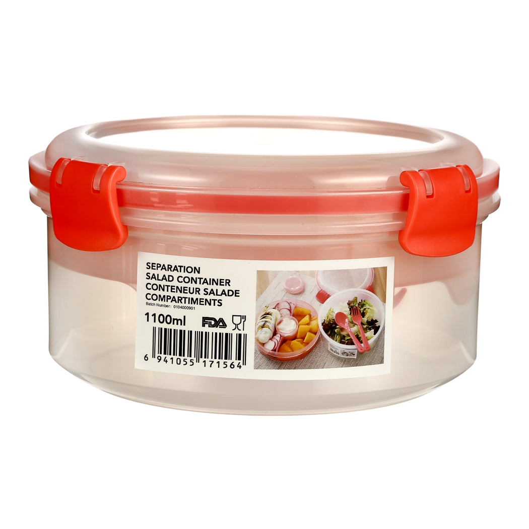 MINISO SEPARATION SALAD CONTAINER 1100ML 2008298311103 FOOD CONTAINER