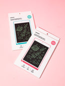 MINISO LCD GRAFFITI DRAWING TABLET ( BLUE ) 2008406611101 ELECTRIC DRAWING TABLET-3