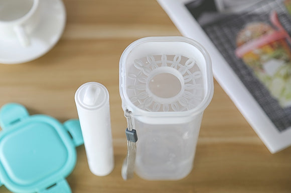 MINISO FAST-FREEZING SPORT WATER BOTTLE 550ML(YELLOW) 2008588110102 PLASTIC WATER BOTTLE