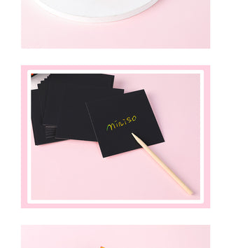MINISO SCRATCH NOTE (50 SHEETS) 2008834310102 CREATIVE DIY