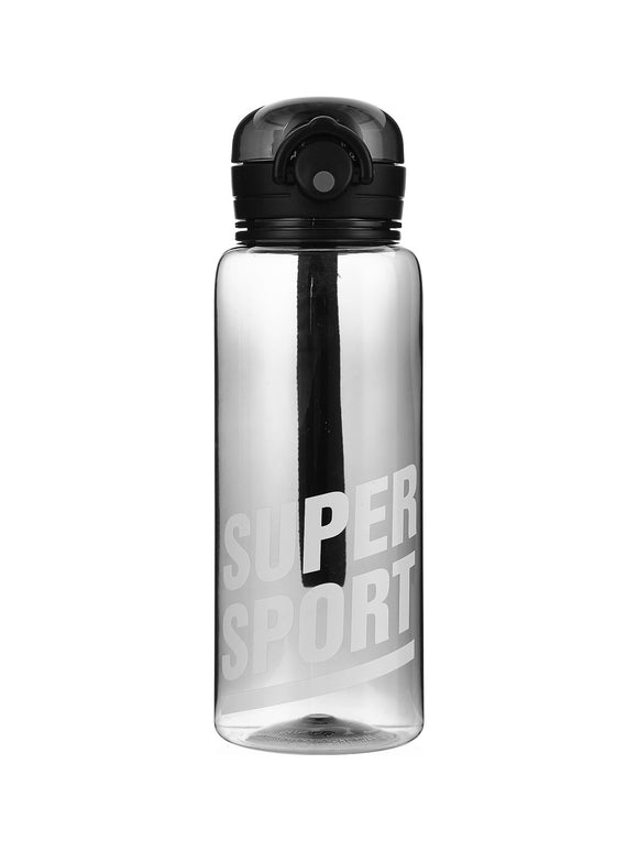 MINISO BOUNCING TRITAN BOTTLE WITH STRAP 700ML (BLACK) 2008859210104 TRITAN WATER BOTTLE