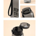 MINISO BOUNCING TRITAN BOTTLE WITH STRAP 700ML (BLACK) 2008859210104 TRITAN WATER BOTTLE-12
