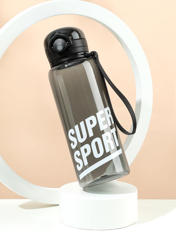 MINISO BOUNCING TRITAN BOTTLE WITH STRAP 700ML (BLACK) 2008859210104 TRITAN WATER BOTTLE