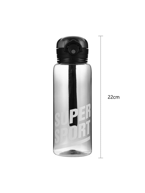 MINISO BOUNCING TRITAN BOTTLE WITH STRAP 700ML (BLACK) 2008859210104 TRITAN WATER BOTTLE