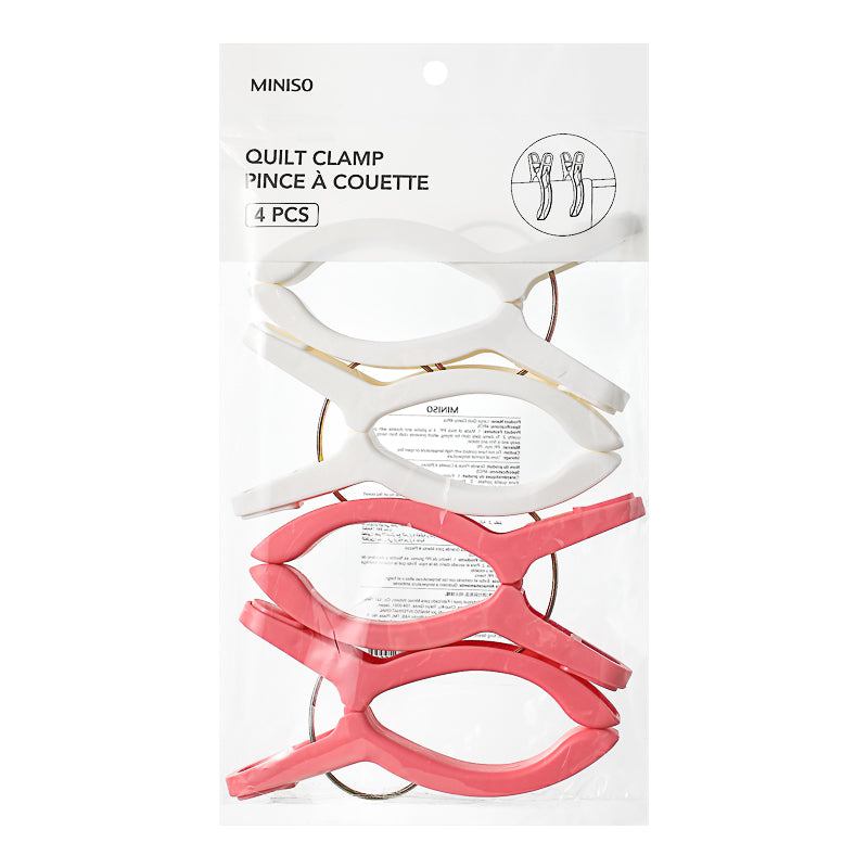 MINISO LARGE QUILT CLAMP 4PCS 2008912810104 CLOTHESPIN