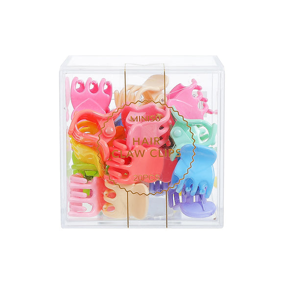 MINISO MINI COLORED HAIR CLAW CLIP 2009770910104 HAIR CLIPPERS
