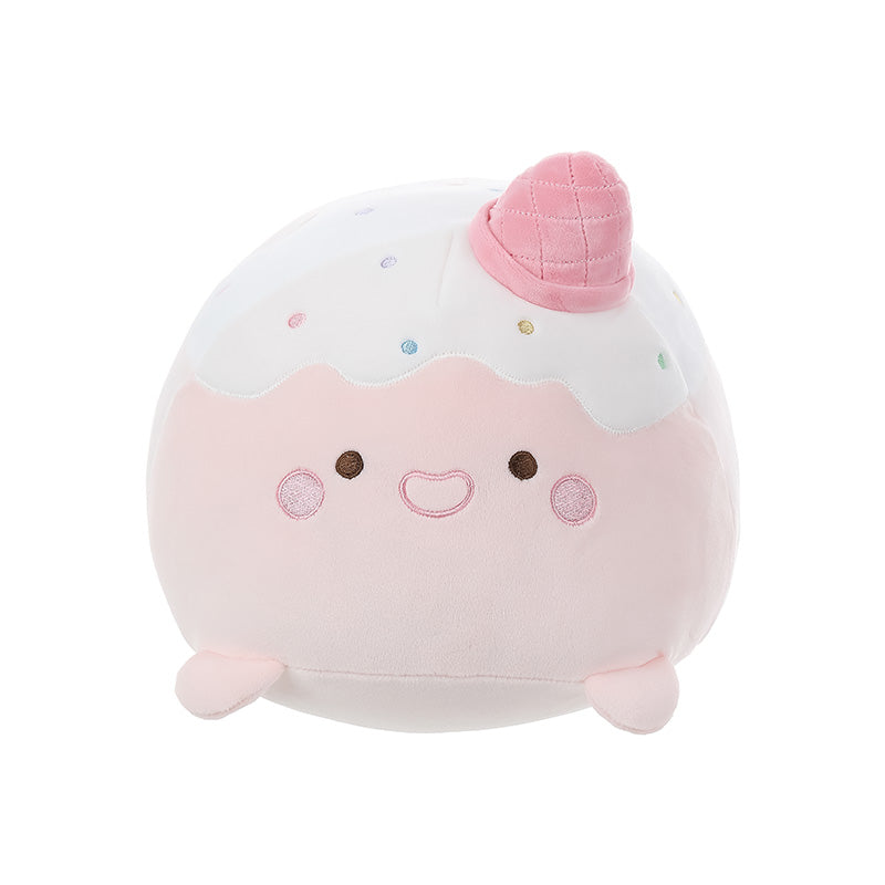 MINISO YUMMY YUMMY FOOD SERIES-STRAWBERRY PLUSH TOY(PINK) 2009974910108 IP PLUSH