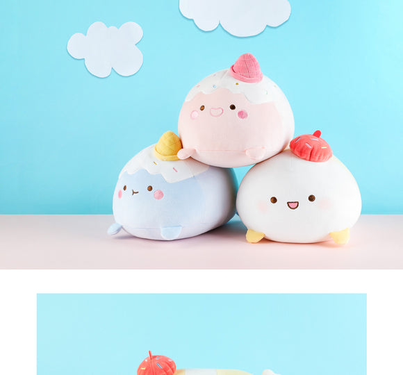 MINISO YUMMY YUMMY FOOD SERIES-MARSHMALLOW PLUSH TOY 2009975010104 IP PLUSH