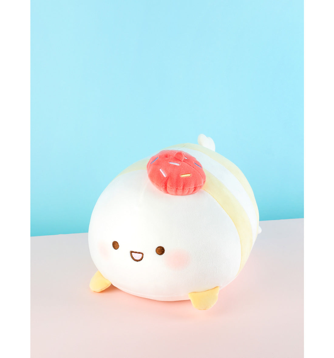 MINISO YUMMY YUMMY FOOD SERIES-MARSHMALLOW PLUSH TOY 2009975010104 IP PLUSH