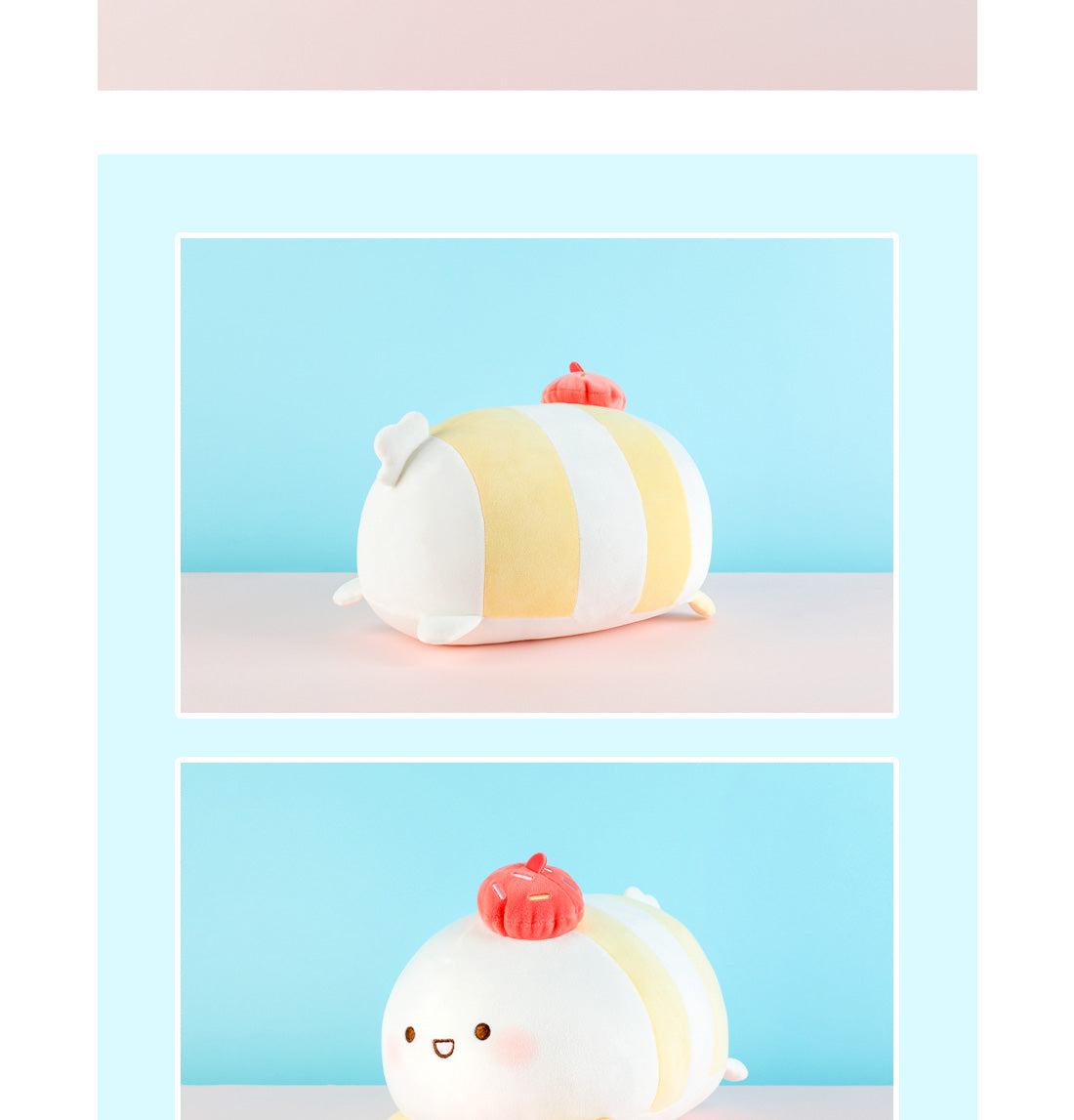 MINISO YUMMY YUMMY FOOD SERIES-MARSHMALLOW PLUSH TOY 2009975010104 IP PLUSH