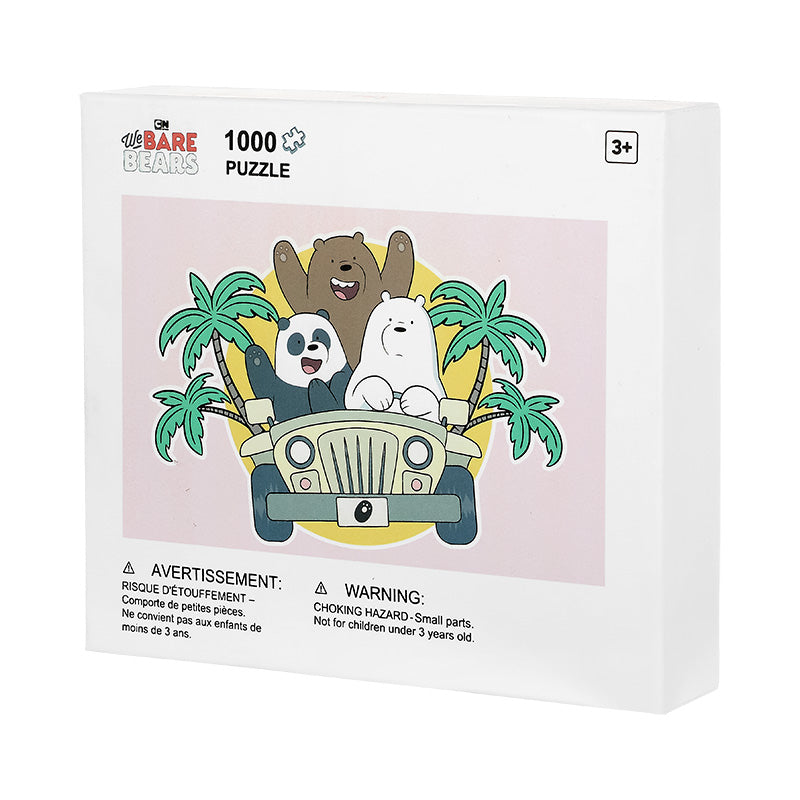 MINISO WE BARE BEARS 1000 PIECES PUZZLE ( ROAD TRIP ) 2010033711109 DIY PUZZLE