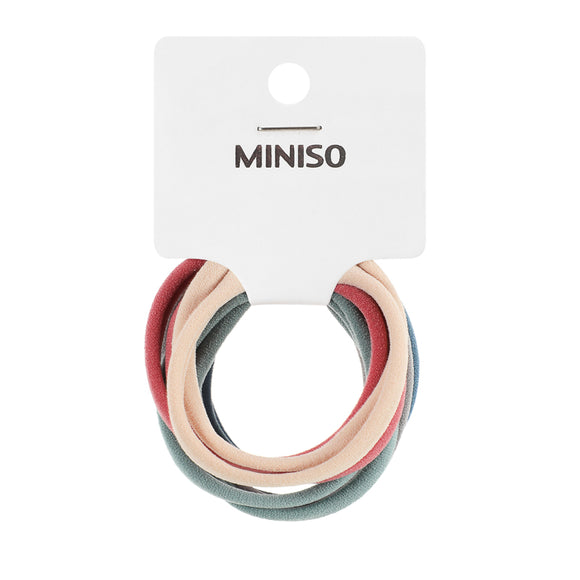 MINISO KOREAN STYLE 0.55CM RUBBER BAND 10PCS 2010116110102 RUBBER BAND