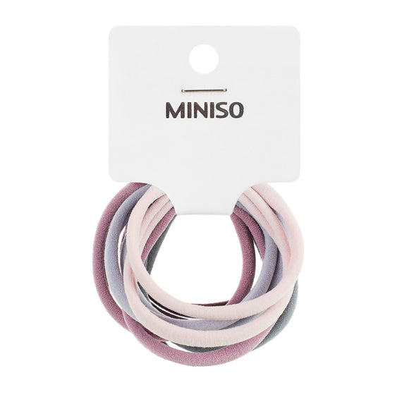MINISO KOREAN STYLE 0.55CM RUBBER BAND 10PCS 2010116110102 RUBBER BAND