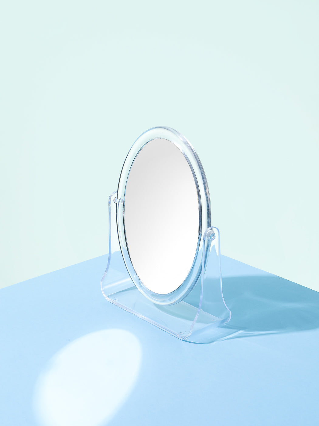 MINISO OVAL DOUBLE SIDED ROTATION VANITY MIRROR (2×MAGNIFICATION) 2010216810100 TABLE MIRROR-3