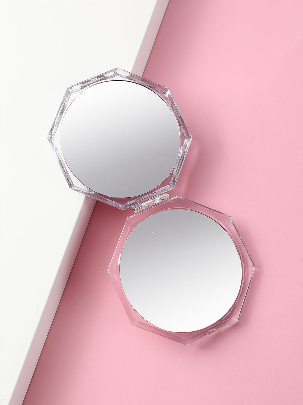 MINISO ILLUSION COLLECTION GLITTERING PORTABLE MIRROR 2010217010103 PORTABLE MIRROR