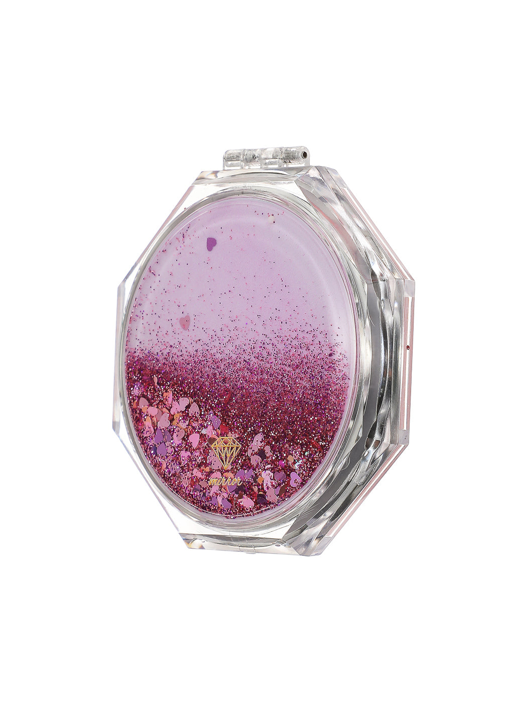 MINISO ILLUSION COLLECTION GLITTERING PORTABLE MIRROR 2010217010103 PORTABLE MIRROR