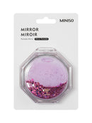 MINISO ILLUSION COLLECTION GLITTERING PORTABLE MIRROR 2010217010103 PORTABLE MIRROR-7