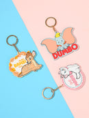 MINISO DISNEY ANIMALS COLLECTION MIRROR KEY CHAIN(DUMBO) 2010284310106 FASHIONABLE ORNAMENTS-3