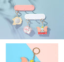 MINISO DISNEY ANIMALS COLLECTION MIRROR KEY CHAIN(DUMBO) 2010284310106 FASHIONABLE ORNAMENTS-7