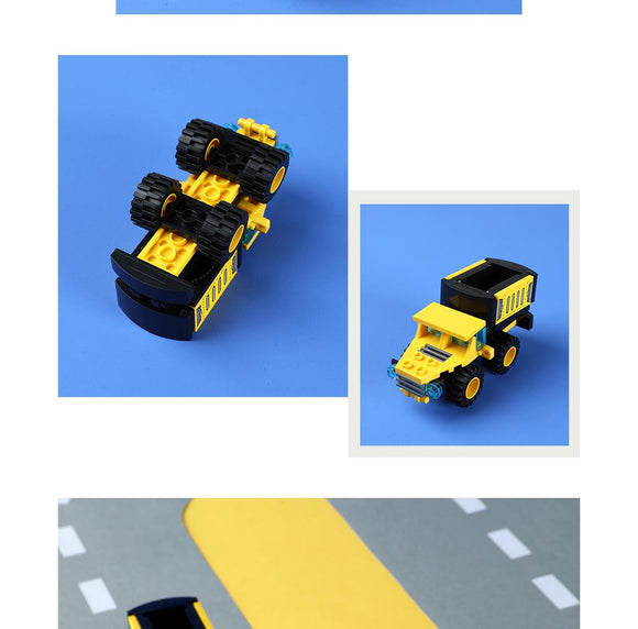 MINISO CONSTRUCTION VEHICLES BUILDING BLOCKS(DUMP TRUCK, 48 PCS) 2010374613100 BUILDING BLOCKS