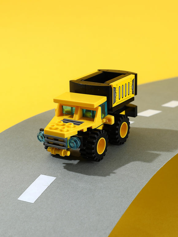 MINISO CONSTRUCTION VEHICLES BUILDING BLOCKS(DUMP TRUCK, 48 PCS) 2010374613100 BUILDING BLOCKS