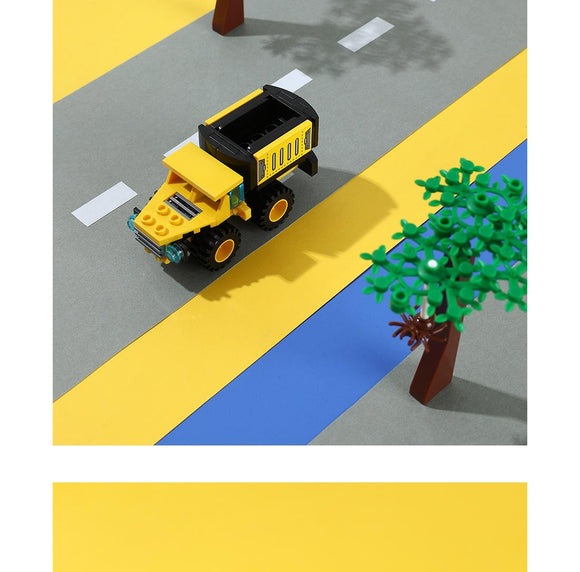 MINISO CONSTRUCTION VEHICLES BUILDING BLOCKS(DUMP TRUCK, 48 PCS) 2010374613100 BUILDING BLOCKS