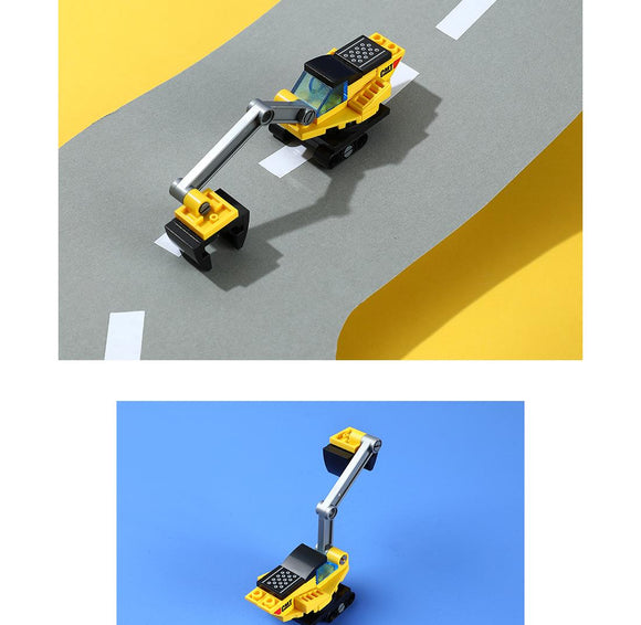 MINISO CONSTRUCTION VEHICLES BUILDING BLOCKS(EXCAVATOR, 36 PCS) 2010374615104 BUILDING BLOCKS