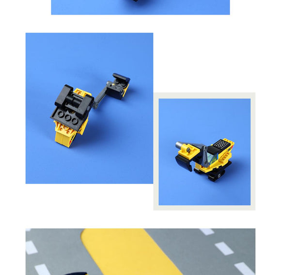 MINISO CONSTRUCTION VEHICLES BUILDING BLOCKS(EXCAVATOR, 36 PCS) 2010374615104 BUILDING BLOCKS