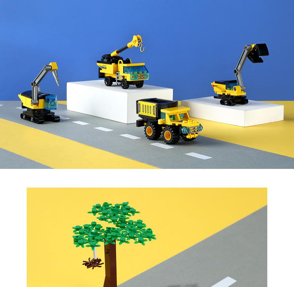 MINISO CONSTRUCTION VEHICLES BUILDING BLOCKS(EXCAVATOR, 36 PCS) 2010374615104 BUILDING BLOCKS