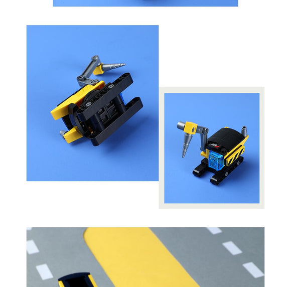 MINISO CONSTRUCTION VEHICLES BUILDING BLOCKS(DRILLING VEHICLE, 41 PCS) 2010374617108 BUILDING BLOCKS