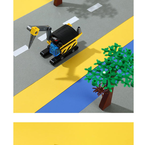 MINISO CONSTRUCTION VEHICLES BUILDING BLOCKS(DRILLING VEHICLE, 41 PCS) 2010374617108 BUILDING BLOCKS