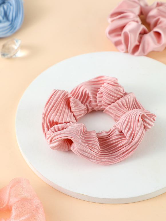 MINISO PURE COLORED LARGE HAIR TIE 3PCS(PINK) 2010510812107 HAIR TIE